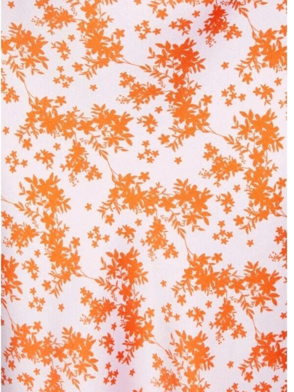 All in Favor Midi Floral Slip Dress pink orange ditzy size XS - Picture 2 of 5